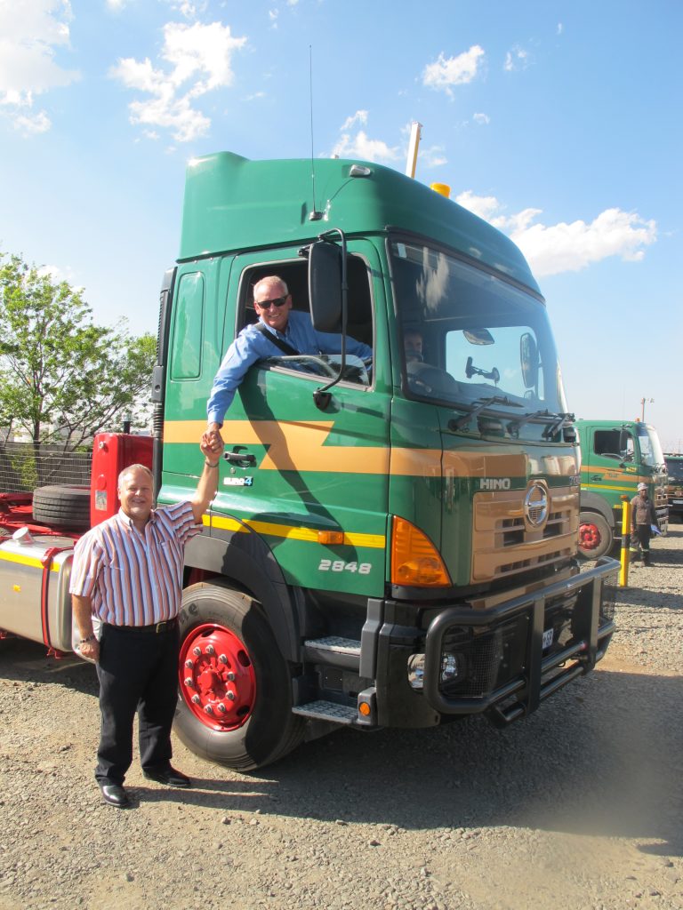 HINO president delivers