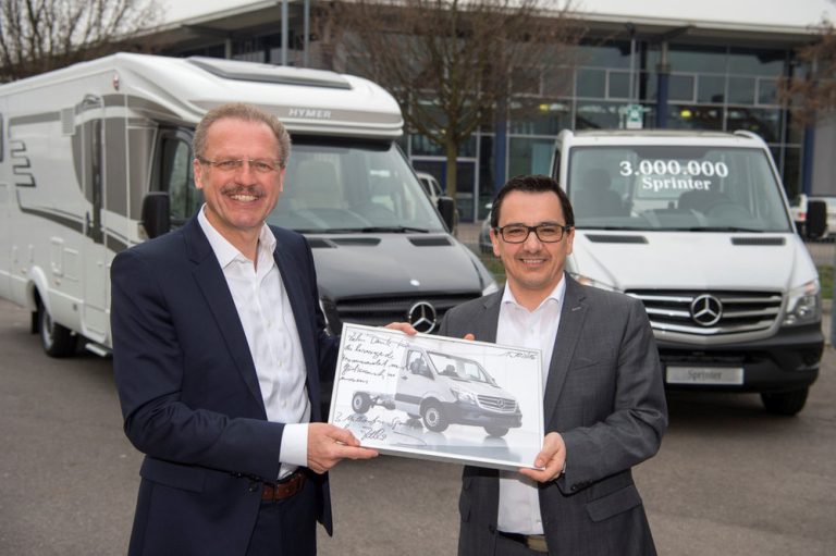 Three millionth Sprinter rolls off the line