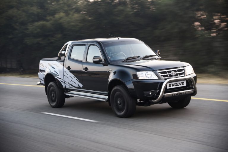 Black is the new ‘in’ colour for Tata Evolve bakkie