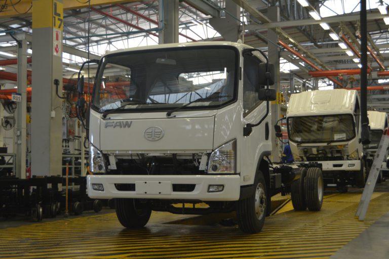 FAW plant produces 2 000th local truck in just two years