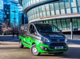 Ford tests electric commercial van