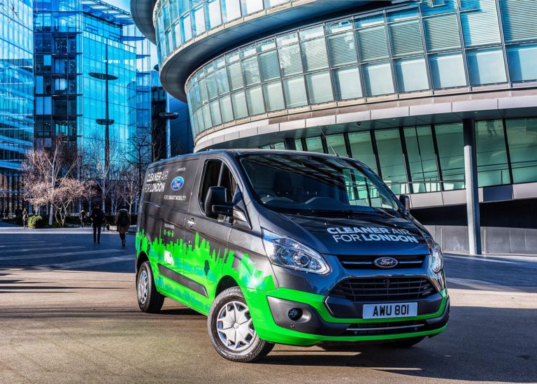 Ford tests electric commercial van