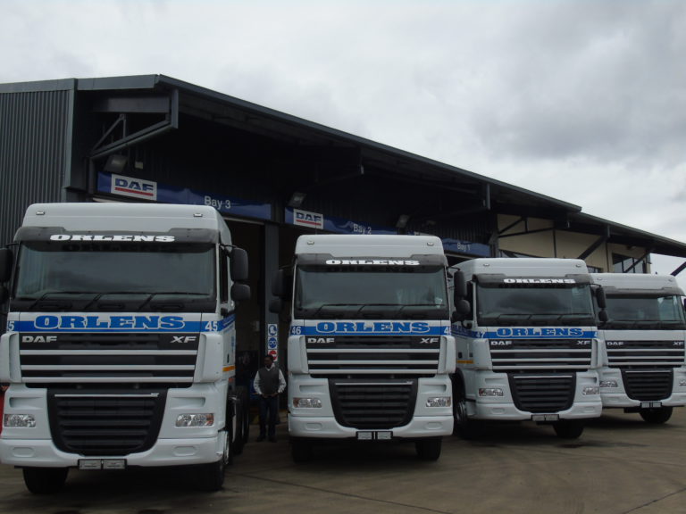 Orlens Transport succeed with DAF