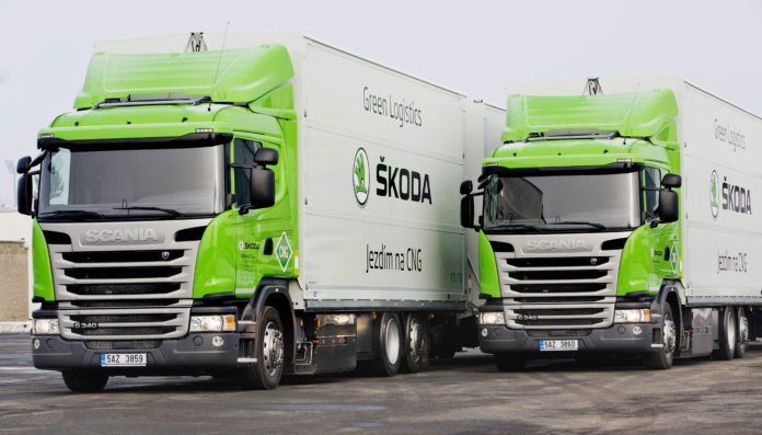 Kamion, CNG