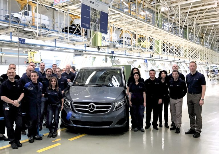 Mercedes-Benz builds 100 000th V-Class