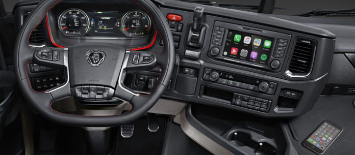 Scania Apple Car Play