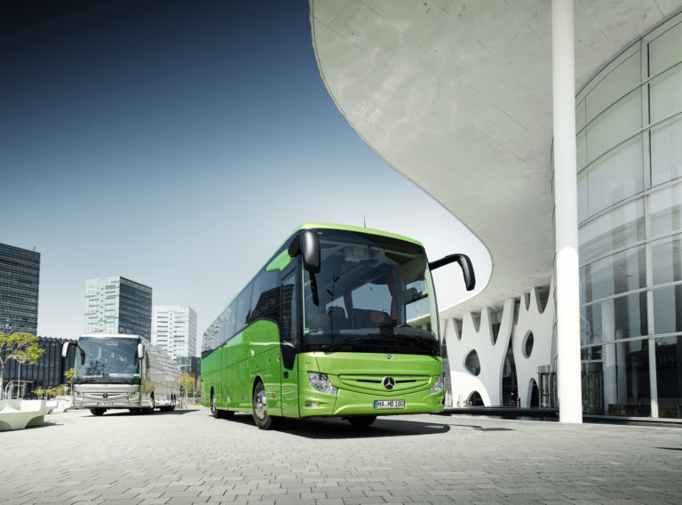 New touring bus from Mercedes