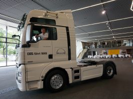 Rallycross Champion Mattias Ekström takes over MAN TGX D38