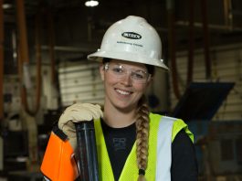 Gearing women up for work in male-dominated environments