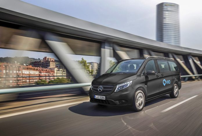 Innovatives On-Demand Ride-Sharing-Angebot startet in Europa: Mercedes-Benz Vans gründet Joint Venture mit US-Startup Via