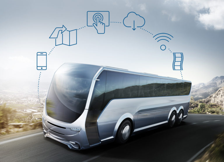 Bosch turns the passenger cabin into an entertainment centre