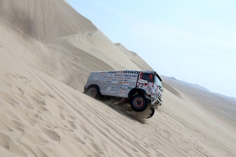 Hino achieves best Dakar rally position in 11 years