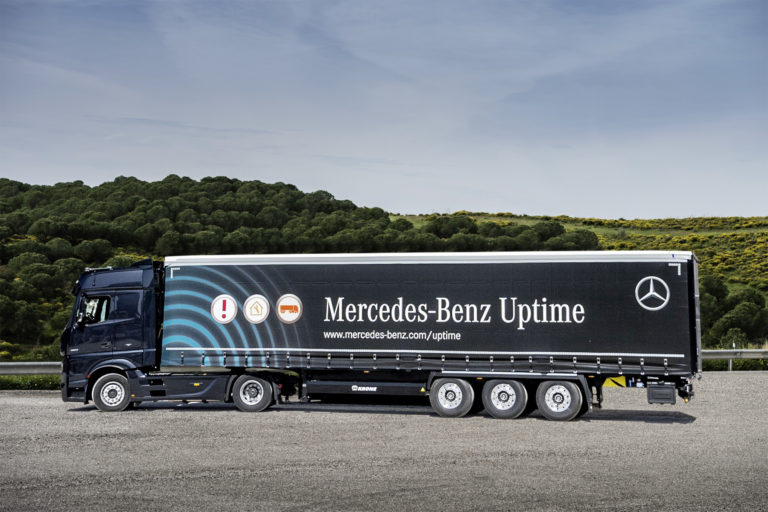 Mercedes-Benz Uptime now also integrates the trailer