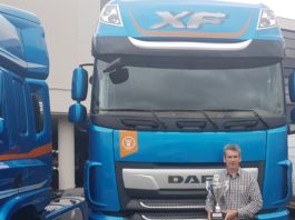 Babcock hauls in DAF sales dealer of the year award