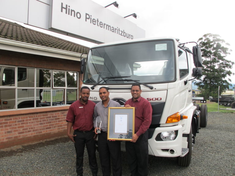 KZN Hino Truck dealer modest about his achievement
