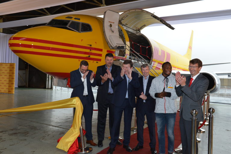DHL adds Boeing 737- 400F to local fleet
