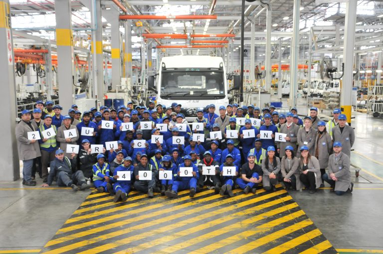 4 000th FAW rolls off Coega production line