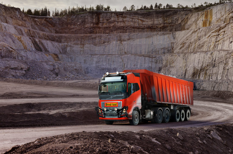 Volvo Trucks provides autonomous transport solution to Brønnøy Kalk AS
