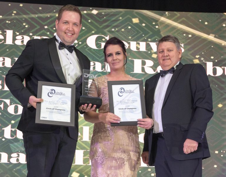 FCA and DSV awarded for benchmark warehousing collaboration