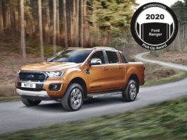 Ford Ranger Wins Coveted International Pick-up Award