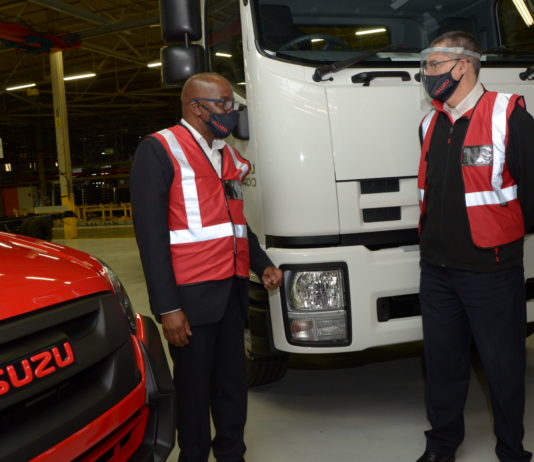 Isuzu hosted a delegation from the Eastern Cape DEDEAT