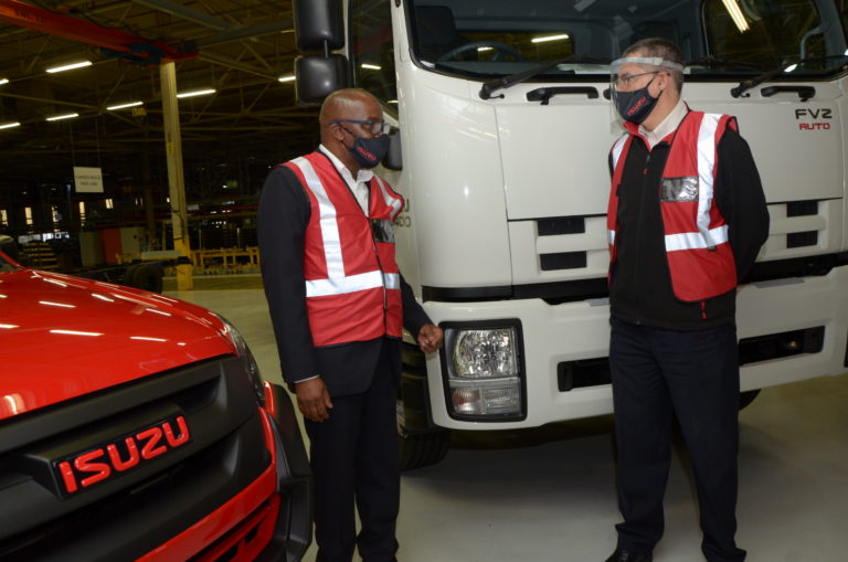 Isuzu hosted a delegation from the Eastern Cape DEDEAT