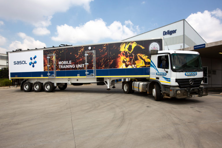 Serco Trailer the backbone for fire-fighter training vehicle